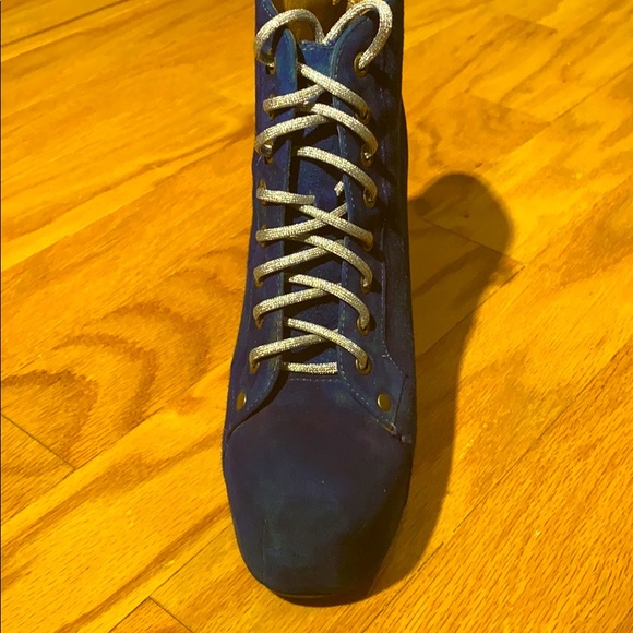 Jeffrey Campbell custom dyed Suede Litas - Picture 5 of 15